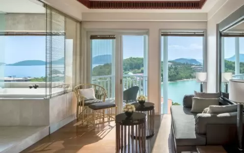 Amatara Wellness - Cape Panwa Suite Seating Area